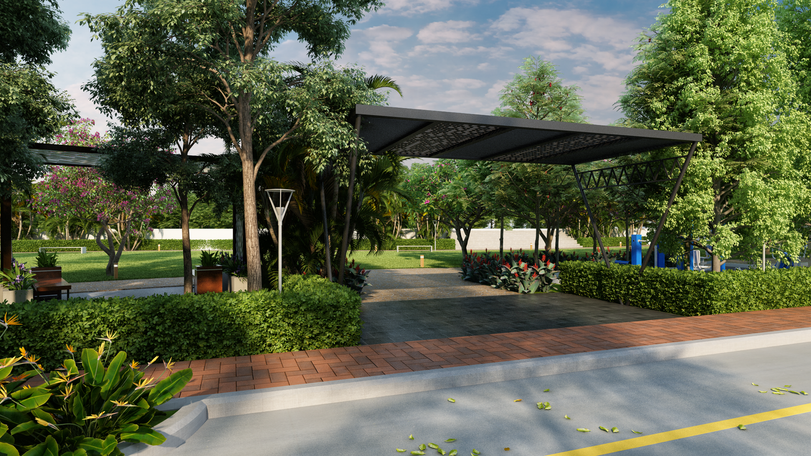Landscaped Garden
