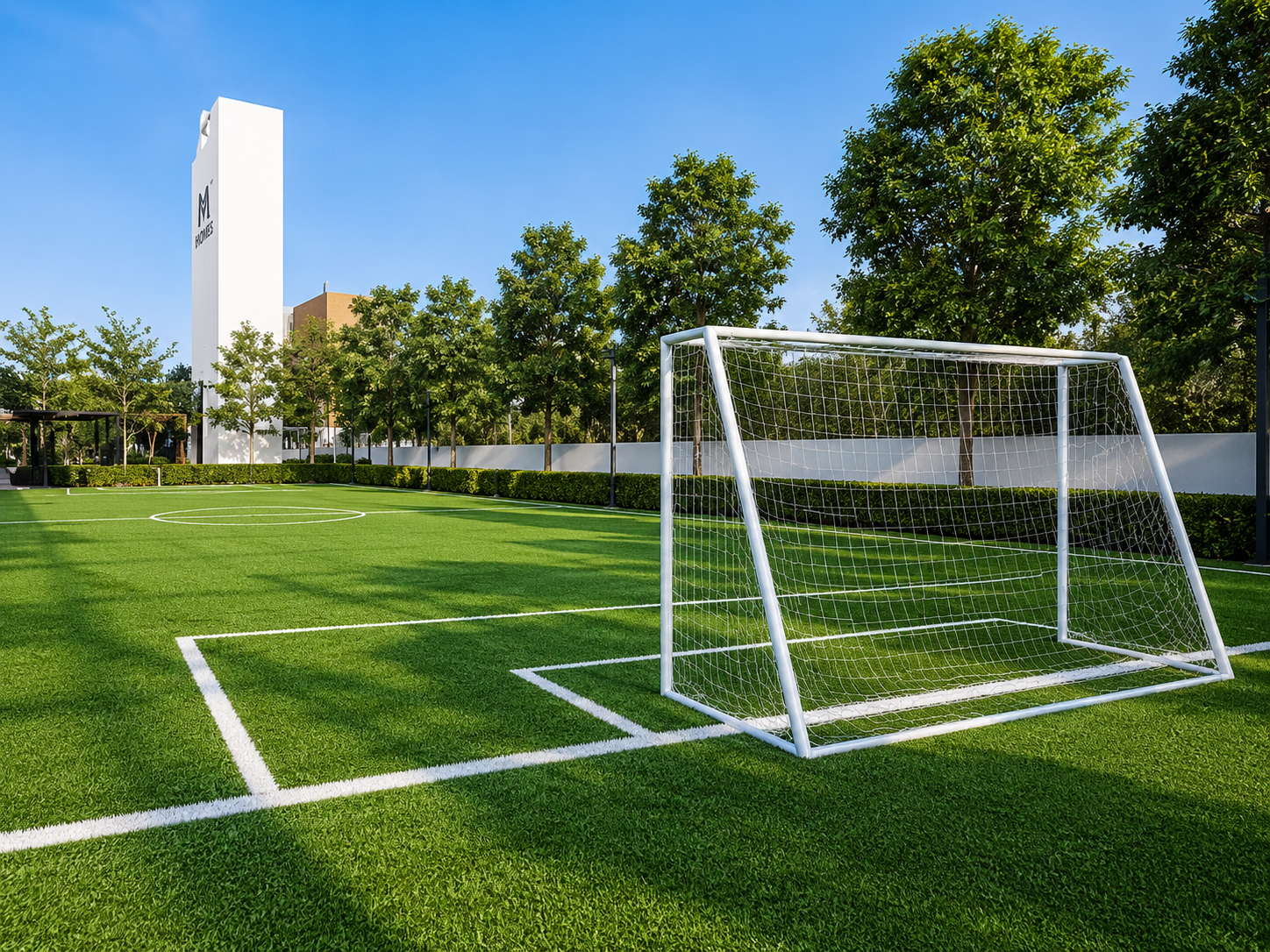 outdoor sports area